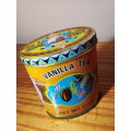 Very Old Vanilla Tea Tin with Content (S61)