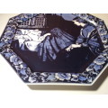 Lovely Large Plate Depicting Mother Watching Over Sick Child