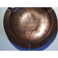De Klerk Original `Springbok Radio` Endorsed Copperware Ashtray