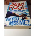 Did You Miss Me - Karen Rose - Crime Novel
