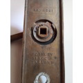 Vintage Brass Door Handle - Made in England