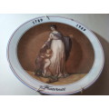 French Limoges Commemorative Plate