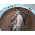 French Limoges Commemorative Plate