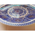 Large Imari Plate with Plate Protector