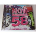 Now 58 Music CD
