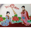 Geisha Girls Oriental Plate with Raised Detail (SP001)