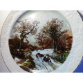 Wood & Sons `Landscape in Winter` Plate (SP003)