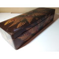 Old Lacquered Wooden Box (SP065)