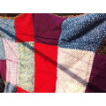 Woollen Croquered Blanket (SP067)