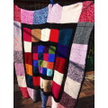 Woollen Croquered Blanket (SP074)