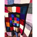 Woollen Croquered Blanket (SP074)