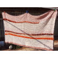 Woollen Croquered Blanket (SP078)