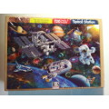 120 Piece Space Station Wood Puzzle - Still Sealed