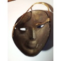 Decorative Vintage Brass Type Theatrical Mask