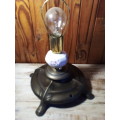 Solid Cast Iron Lamp Base - No Lampshade