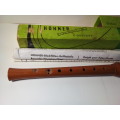 Vintage Hohner C-Descant Concert Wooden Flute