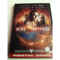 Knowing DVD Movie