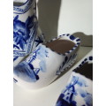 Set of Three Blue & White Random Shoe Ornaments