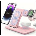 3 In 1 folding Wireless Charger Stand Dock