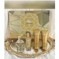 1 Box Set Of Perfume 50ml*2 + Moisturizing Cream 50ml*2, Golden Gift Box, The Best Gift For Women.