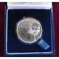 2015 Proof Silver R1 Mandela in SAM Box with certificate