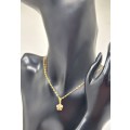 9ct Yellow Gold Chain with 9ct Yellow Gold Pendant