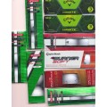 Golf Balls 9x3 new balls total 27 with starter pack see note for full details