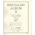 Solid unused  Specialist 30  page album in original box most pages have rust spots
