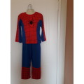 Spiderman costume and mask Age 6-7 years