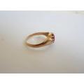 AWESOME!! VINTAGE 9ct GOLD RUBY RING 2,3g VALUE R2500!! WOW!!