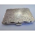SPECTACULAR!! 1895 CHESTER SILVER CARD CASE WITH ORIGINAL BOX VALUE R4500 WOW!!