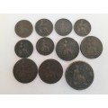 Wow!! Collection of 1826, 1827, 1828 british coins wow!!