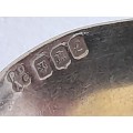 Rare!! 1941 Edinburgh silver caviar spoon with celtic design 7,8g wow!!