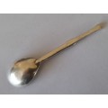 Rare!! 1941 Edinburgh silver caviar spoon with celtic design 7,8g wow!!