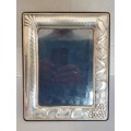Gorgeous large italian sterling silver photo frame wow!! Wow!!