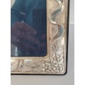 Gorgeous large italian sterling silver photo frame wow!! Wow!!