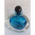 Exquisite vintage David Reade glass perfume bottle wow!!