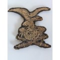 Very Rare!! WW2 Italian facist cloth badge Wow!!