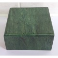 Awesome vintage Verdite stone trinket box wow!!