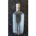Gorgeous 19th century dutch silver topped perfume bottle circa 1880`s
