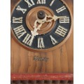 Awesome vintage black forrest Kunec musical clock 100% working!!