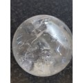 Amazing!! Large & heavy rock crystal sphere on stand Value R2500