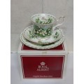 1970`s Royal Albert `May` months of the year trio mint in box Value R1200