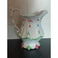 Magnificent Victorian ceramic jug with Gothic design circa 1860`s