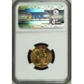 1925 South Africa 1 Sovereign MS65 NGC Graded ( RARE only 1 coin graded higher and 19 in this grade)