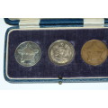 Jan Van Riebeeck Tercentenary and SANDF Coin Set IN SA MUNT BOX