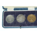 Jan Van Riebeeck Tercentenary and SANDF Coin Set IN SA MUNT BOX