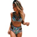 *WILD ROSE* Sexy Floral Print Brazilian Style Bikini Set - S/M/L/XL/XXL