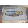 Audiomotion GPS Navigation Rear view Mirror * Brand new never used