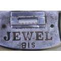 CAST IRON STOVE DOOR - DEFY JEWEL 81s WITH A COMPLETE THERMOMETER